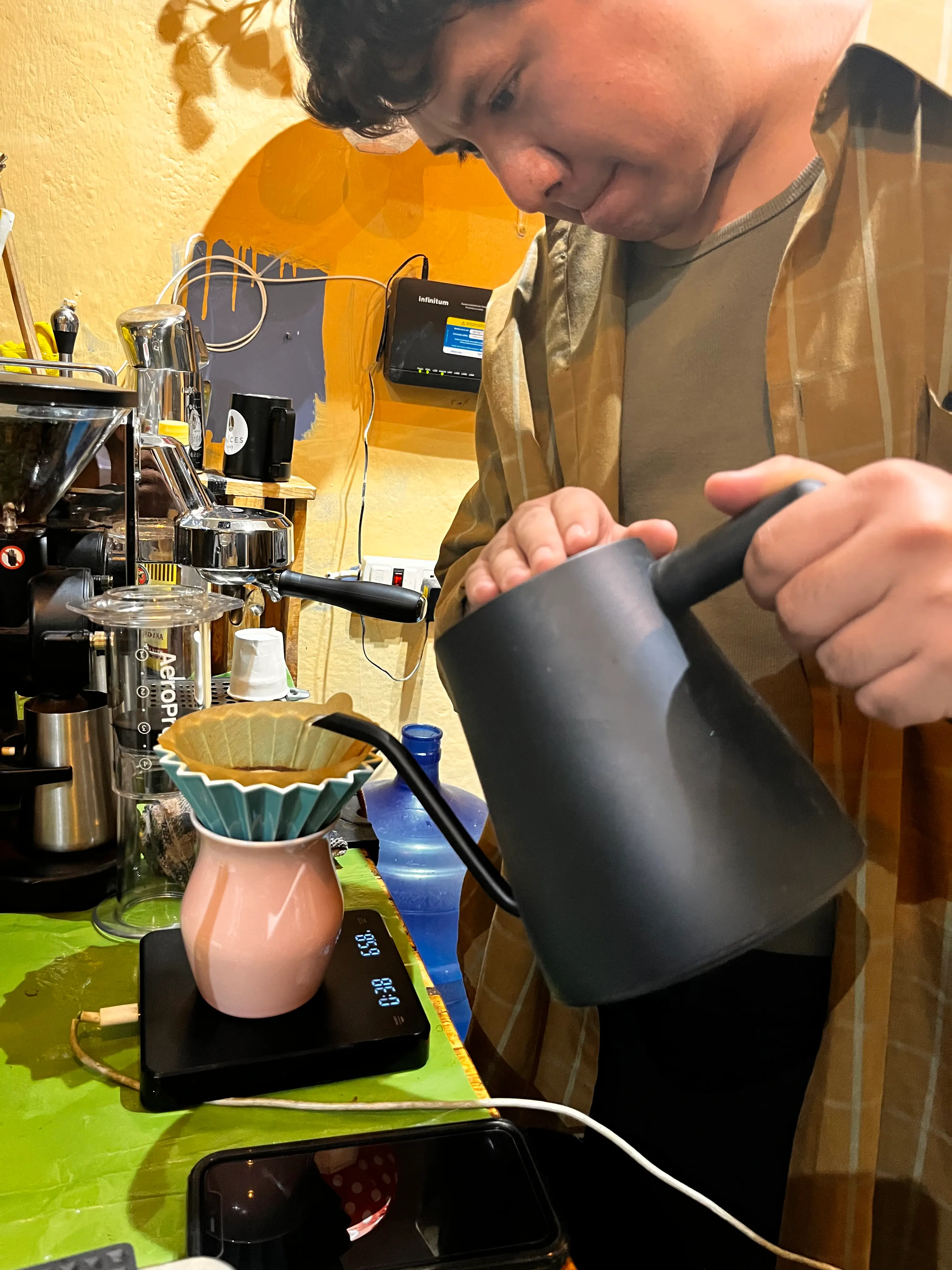Preparación artesanal en V60